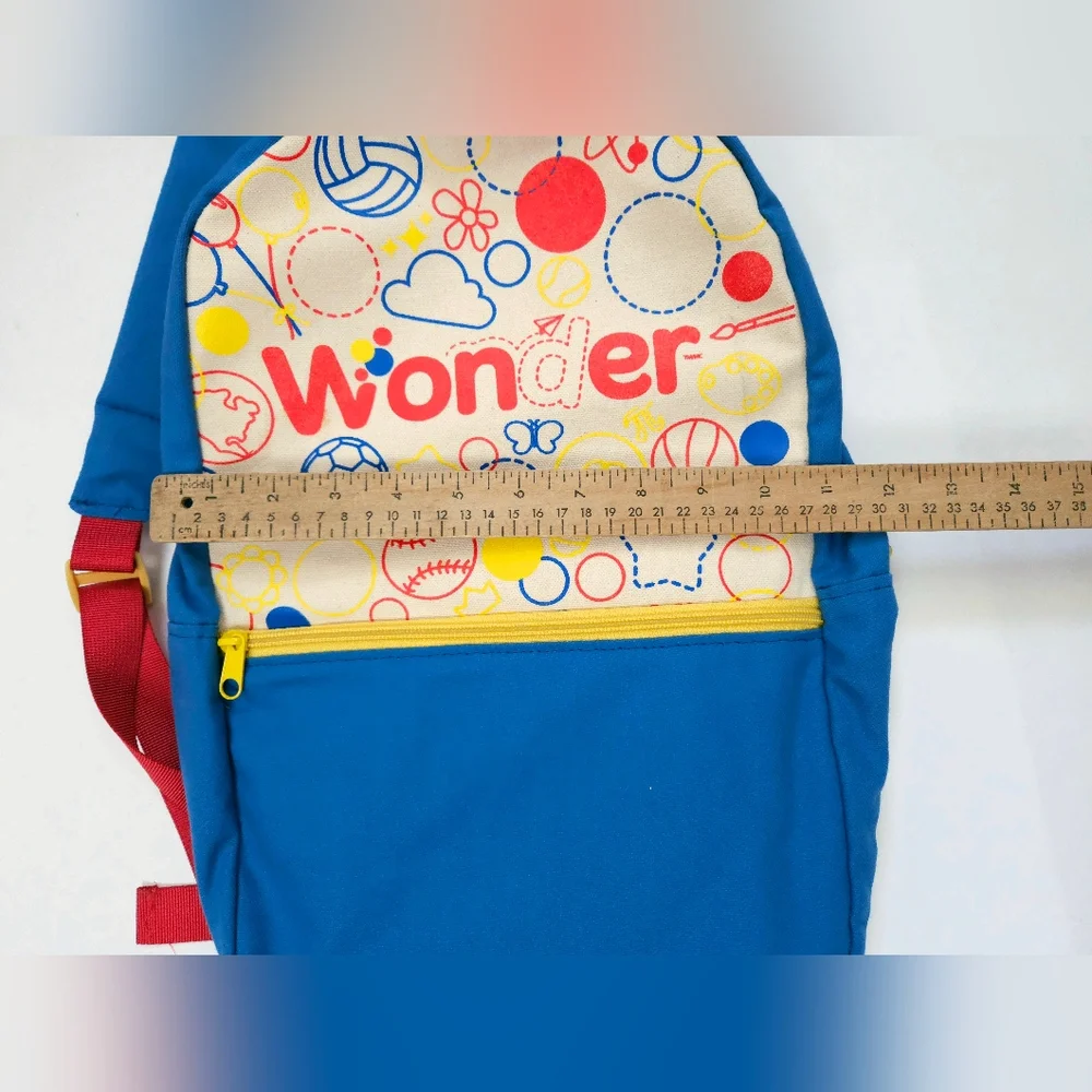 Wonder Bread Canadian Promotional Canvas Kids Backpack Rare Limited Edition - Picture 9 of 9